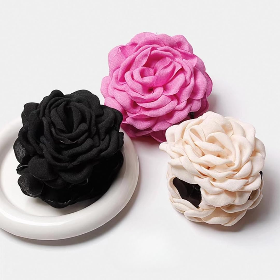 Rose Hair Claw (Pink) image number 2