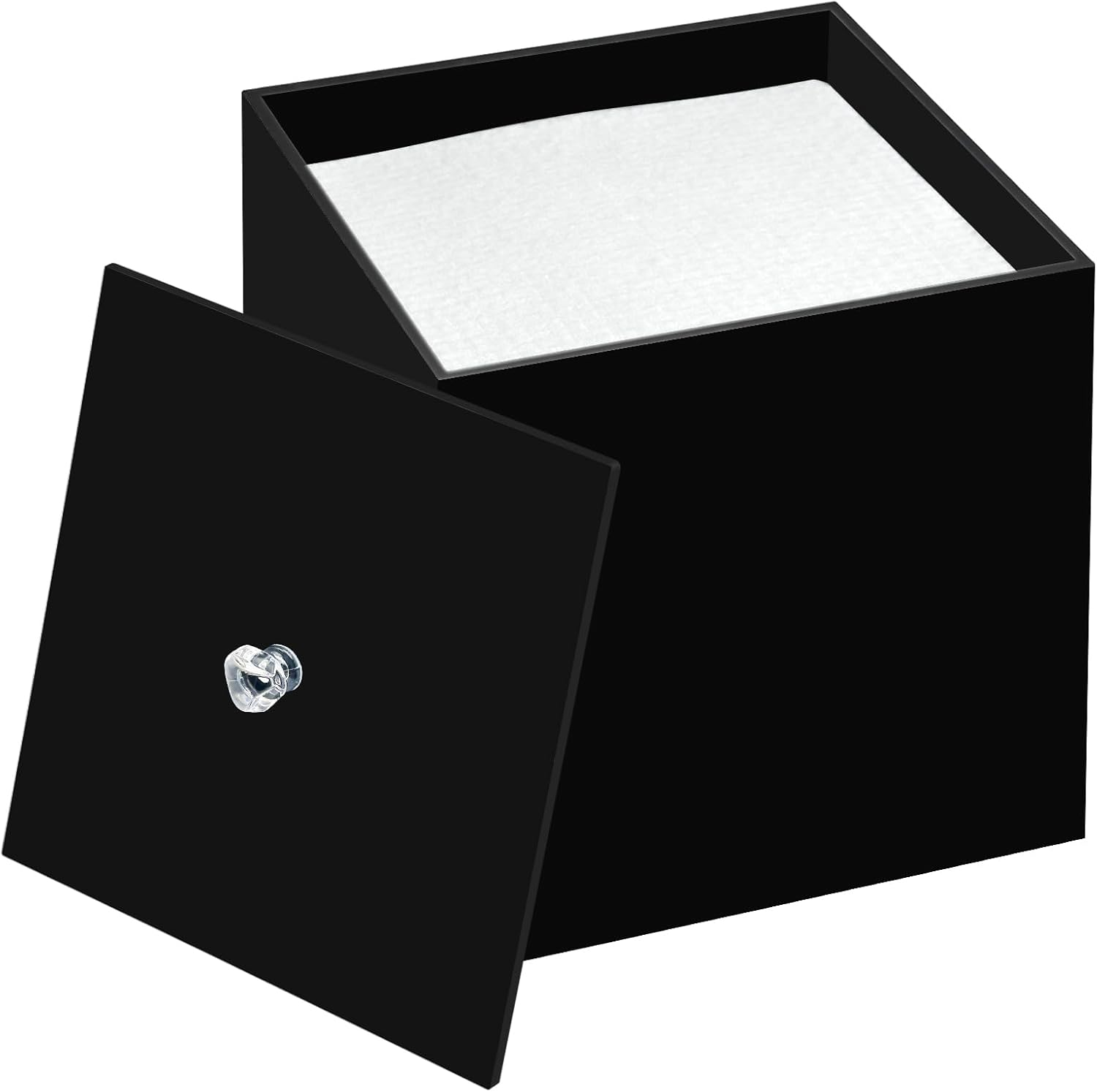 DELIPPLY Acrylic Shower Steamers Holder, Shower Tablets Container Box, Bathroom Dispenser for Bath Bombs, Clear