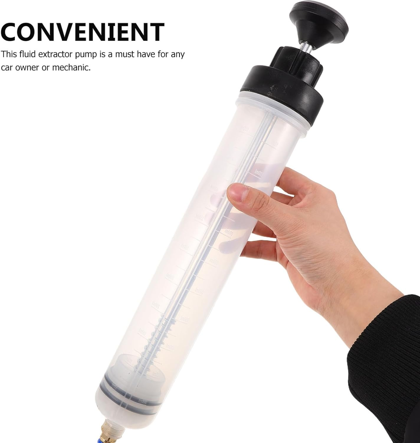 BUGUUYO 1Set Automotive Fluid Extractor Pump Manual Tool for Compatible Vehicles Easy to Use Construction image number 5