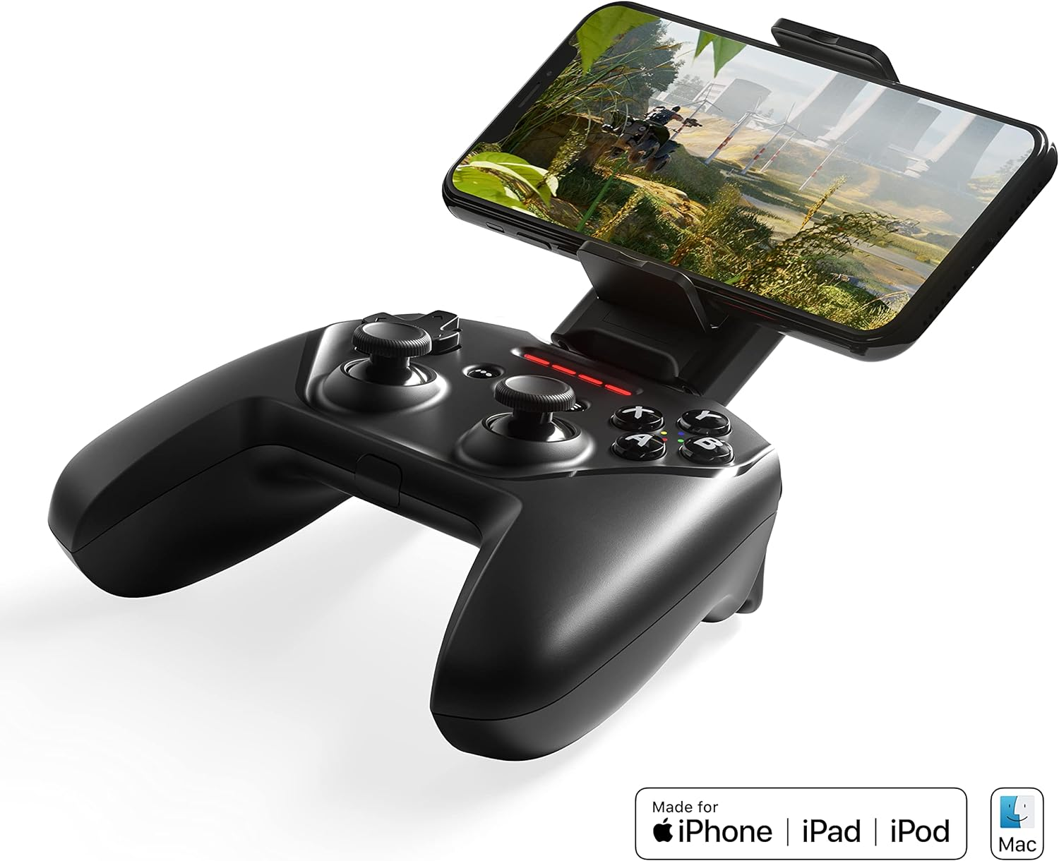 Steelseries Nimbus+ Bluetooth Mobile Gaming Controller with Iphone Mount, 50+ Hour Battery Life, Apple Licensed, Made for Ios, Ipados, Tvos image number 2