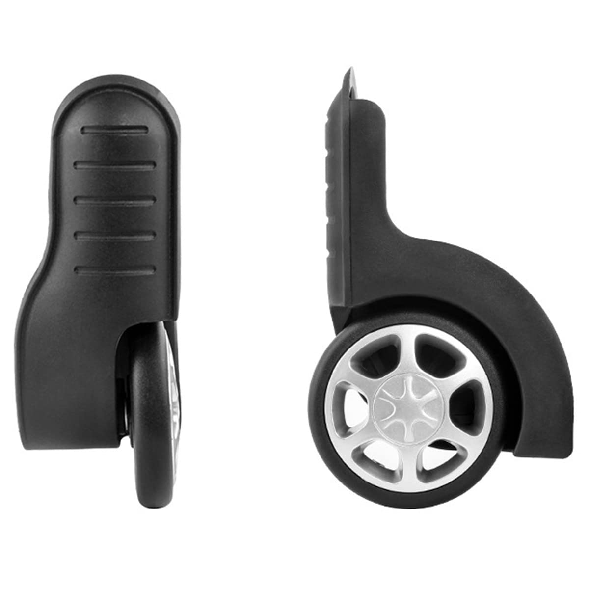 Alturn Suitcase Wheel, Suitcase Wheel Replacement Direction Replacement Luggage Wheel Suitcase Travel Case Repair DIY (DL-D002) (Color: Black) image number 2