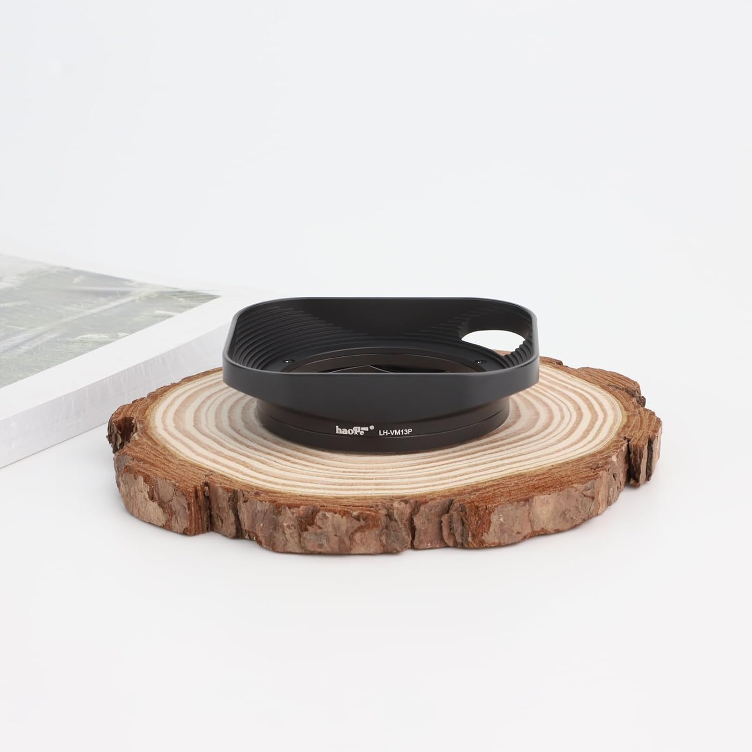 Haoge LH-VM13P Bayonet Square Metal Lens Hood Shade with Hollow Out Designed for Voigtlander 35Mm F2 1:2/35 Ultron Aspherical Vintage Line VM Lens Replace LH-12 image number 2