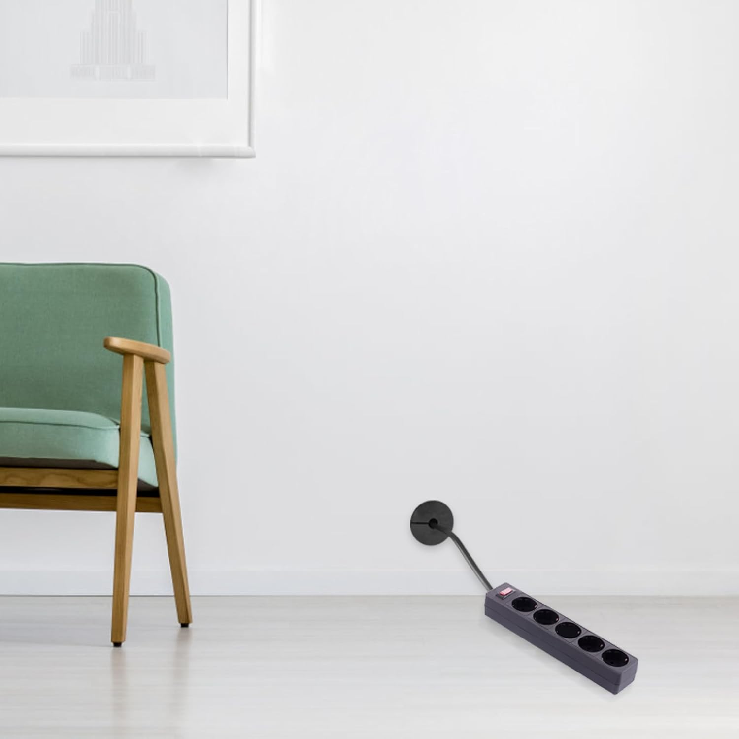 6 Pcs Wall Grommet for Starlink Cable Routing, Silicone Feed through Bushings, Hole Cover Compatible with Starlink Mount for Protecting Cords (Black) image number 2