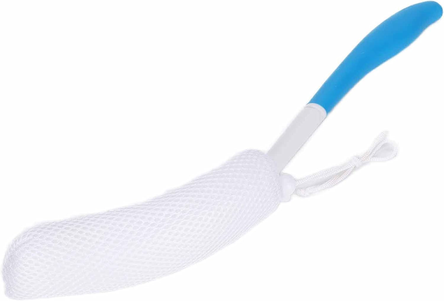 Bath Brush, Long Curved Handle Soft Sponge Body Cleansing Exfoliating Shower Brush image number 5