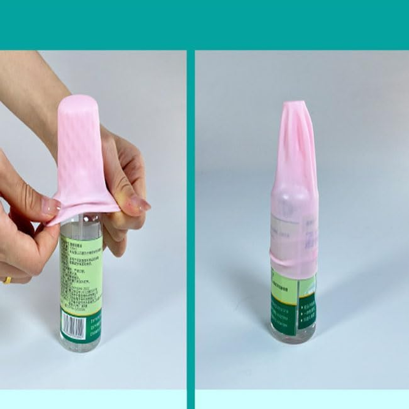 12 Pcs Silicone Travel Bottle Covers, Elastic Leak-Proof Bottle Protectors for Shampoo Lotion and Toiletries, Anti-Slip and Breakage Resistant Sleeves for Travel Accessories and Containers image number 1