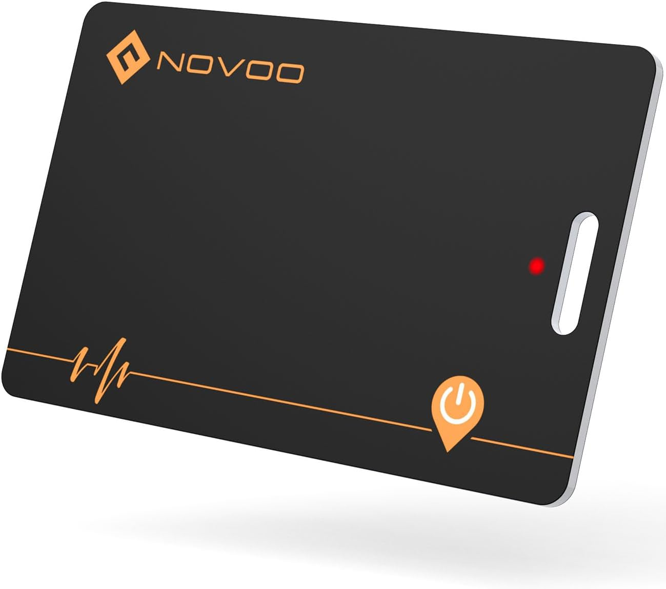 NOVOO Ultra-Slim Smart Card Bluetooth Tracker, 1.6Mm Thin with 6-Year Battery, IP68 Waterproof GPS Item Finder, Apple Find My Compatible (Ios Only) Air Locator Tag for Wallet, Keys, Luggage, Passport