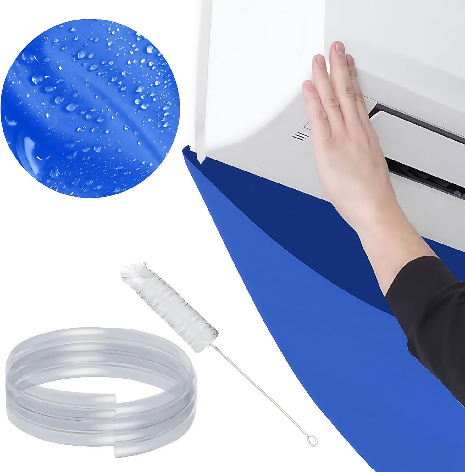 Air Conditioner Cleaning Bag Air Conditioner Cleaning Kit Air Conditioner Cover Kit Split Air Conditioner with Hose Brushes image number 3