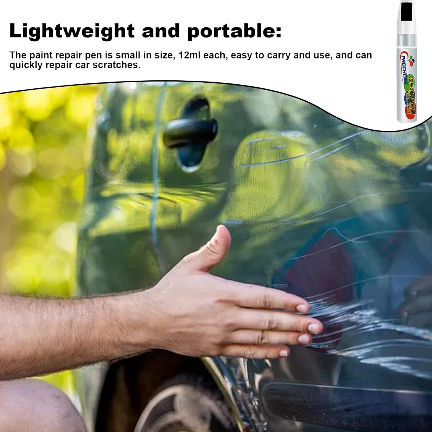 Car Scratch Remover,12Ml Car Scratch Repair Multi-Functional | Quick and Easy Automotive Scratches Maintenance for Trucks, Off-Road Vehicle, SUV