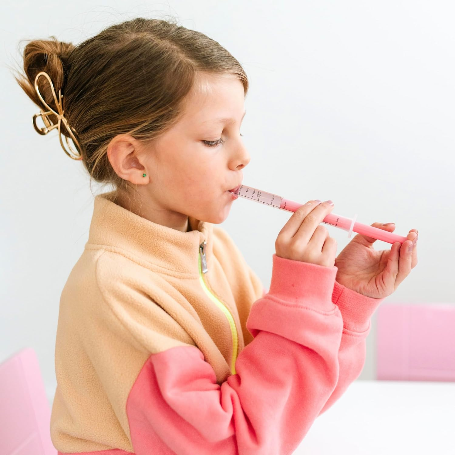 Ryan & Rose Cutie Dose - Baby Medicine Dispenser Syringe for Children, Medication Dropper - 3 Pack (Lollipop) image number 4