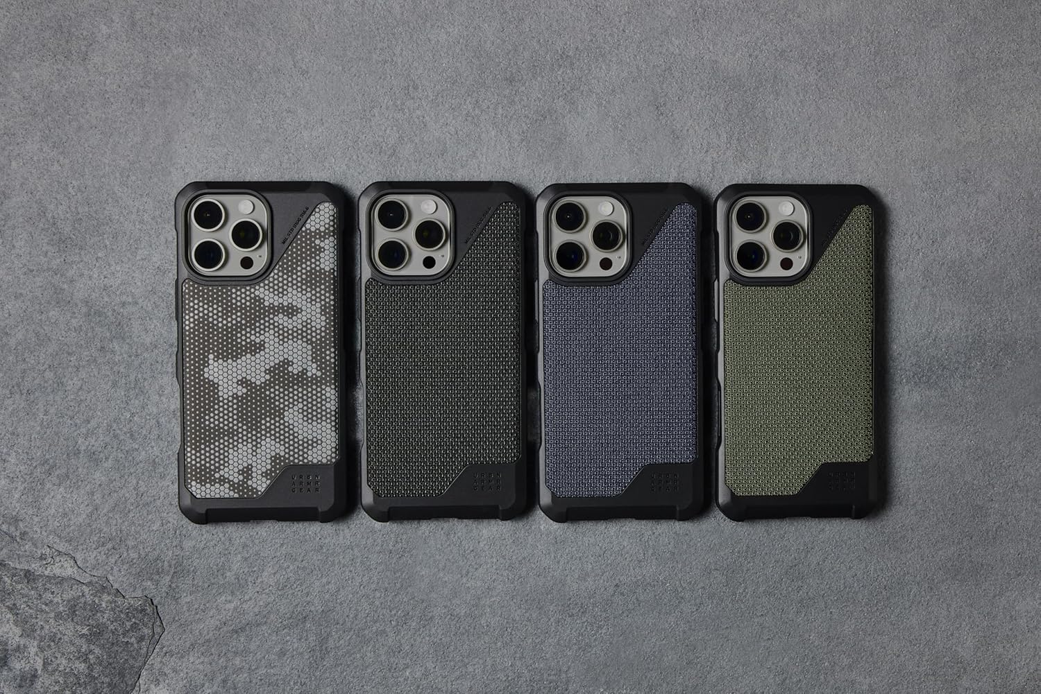 UAG Metropolis LT Magsafe Apple Iphone 16 Pro Max (6.9") Case - Kevlar Black (114453113940), 18Ft. Drop Protection (5.4M), Raised Screen Surround image number 6