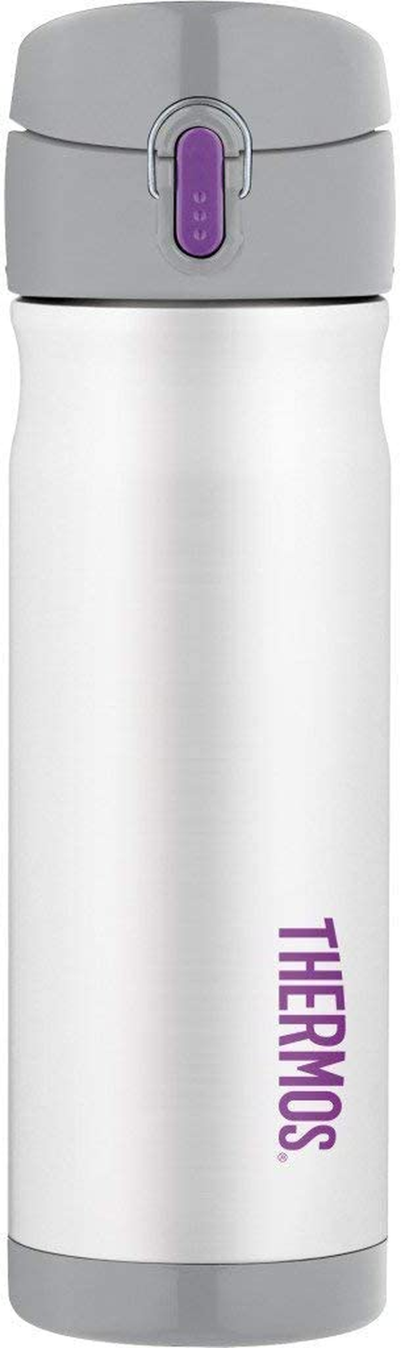 Thermos&reg; Stainless Steel Vacuum Insulated Commuter Bottle, 470Ml, White, JMW500WH4AUS image number 1