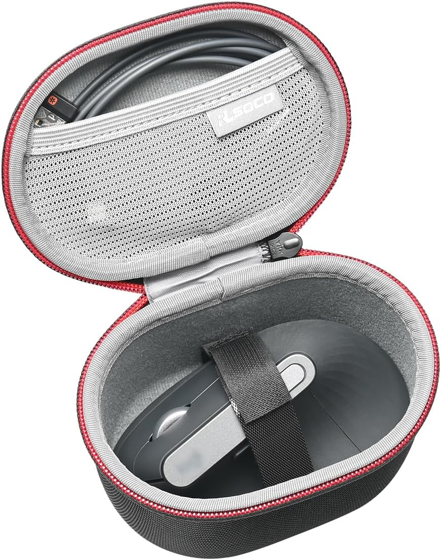 RLSOCO Hard Case for Logitech Lift Vertical/Mx Vertical Wireless Ergonomic Mouse - Grey (Case Only)