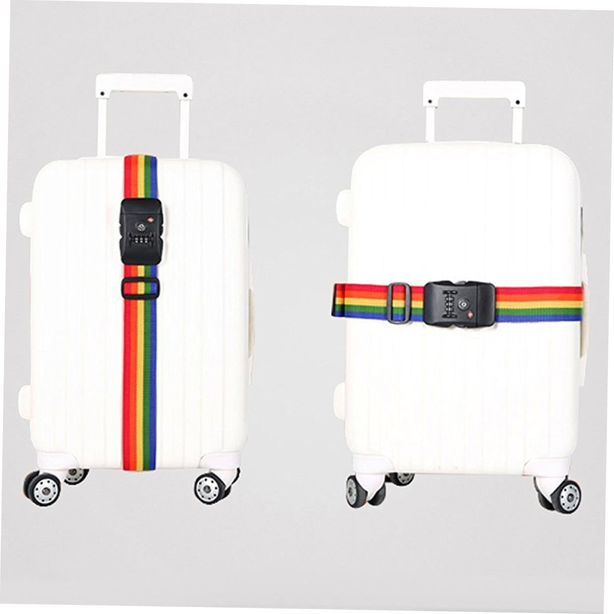 GALPADA Password Luggage Strap Lock Secure Luggage Safe Strap for Suitcase and Bag Security