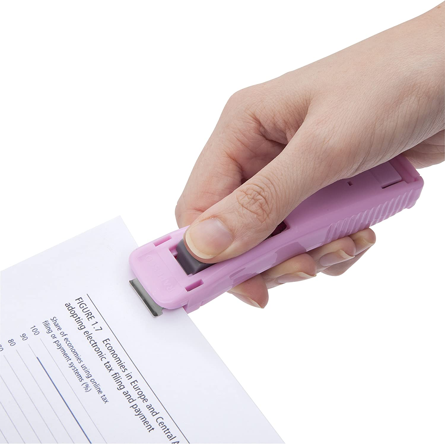 Rapesco CP20040S Supaclip 40 Refills - Stainless Steel, Pack of 200, Black image number 2