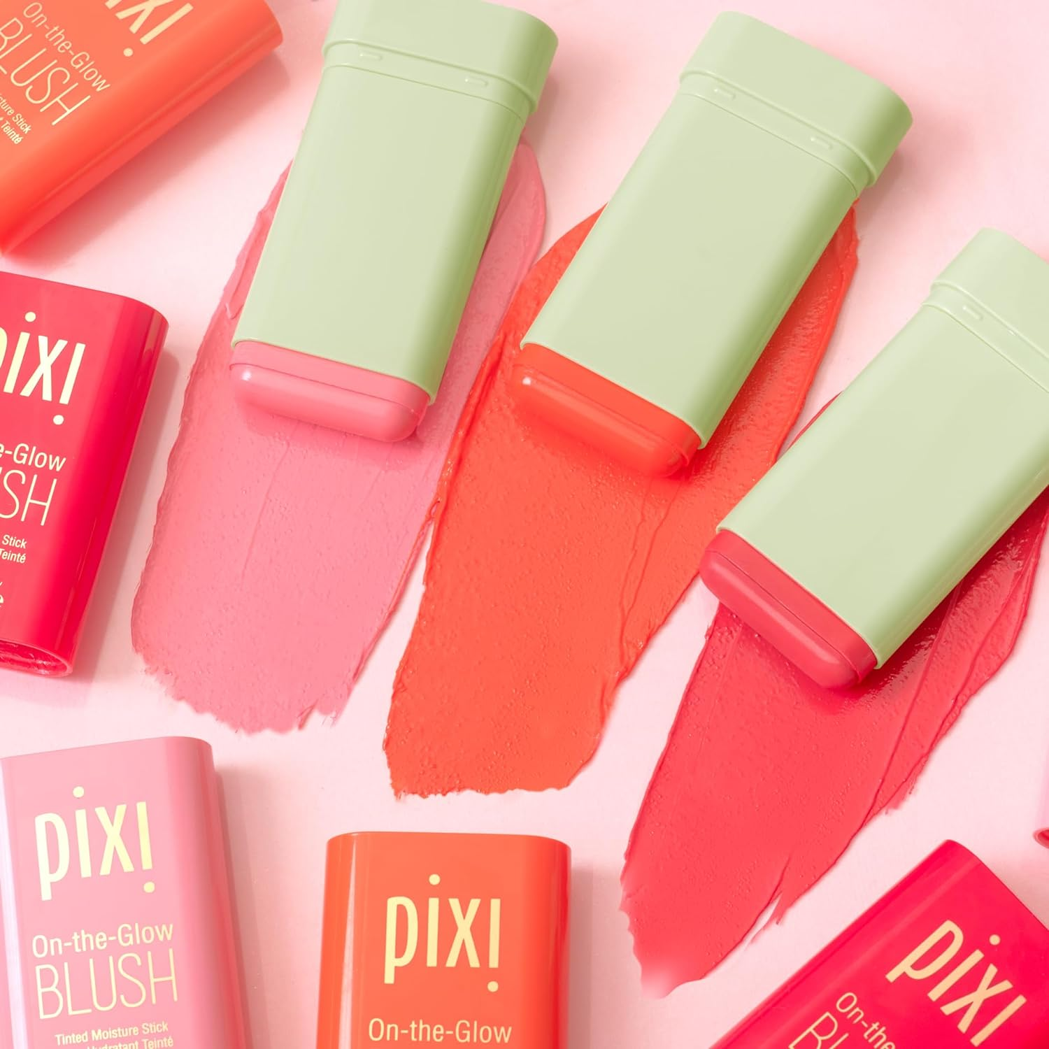Pixi on the Glow Blush Juicy Hydrating Tinted Moisture Blush Stick 19G/0.6Oz image number 5