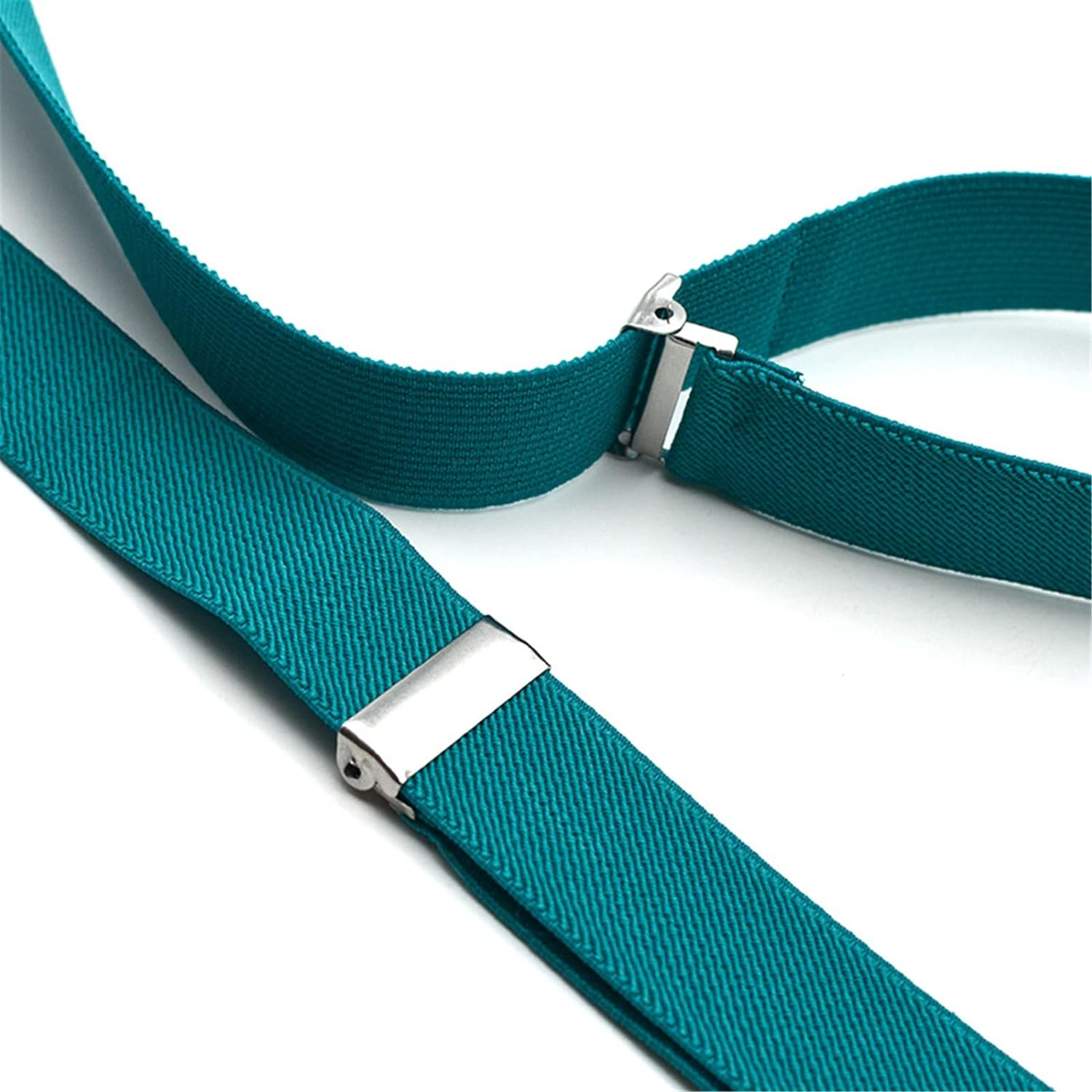 CENZICOM Kids Clip-On Suspenders Elastic Y-Shape Adjustable and Bow Tie Set for Christmas Party Costume Dress - Black image number 6