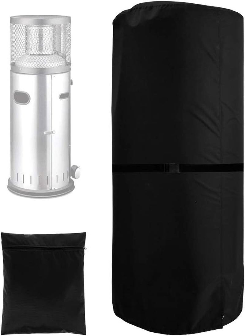 Garden Patio Heater Cover Waterproof Dustproof Shield Outdoors Furniture Protector Uv-Resistant image number 1