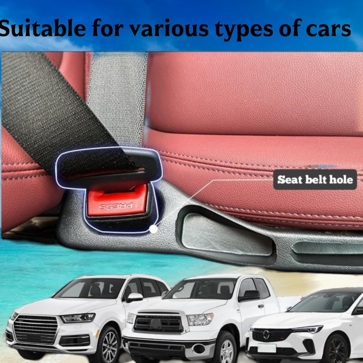 RJDJDLXM 2025 Upgraded Car Seat Gap Organizer Storage Box, Storage Box for Car Seats, Universal Organizer Car Seat Gap Filler (Black) image number 4