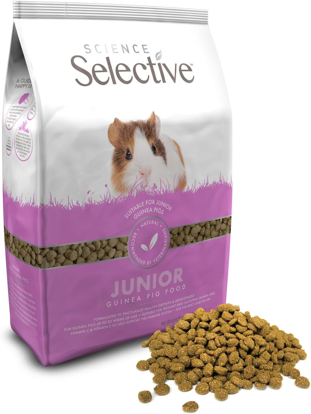 Science Selective Junior Guinea Pig 1.5Kg - Vet Recommended Guinea Pig Food image number 6