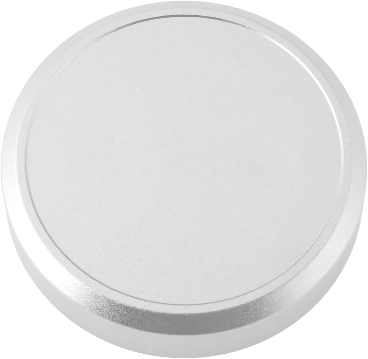 OTOTEC 1Pc Camera Metal Lens Cap Aluminum Alloy Snap on Lens Cover Compatible with Fujifilm X100VI X100V Compatible with Haoge LH-X54W Silver image number 2