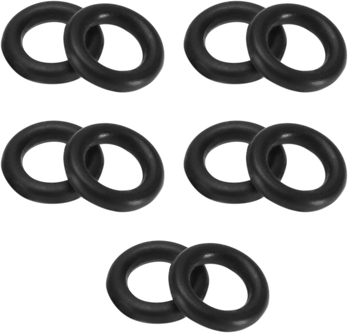 Emsea 10Pcs Pressure Washer O-Rings Rubber High Pressure Washer Quick Plug O Ring 5Mm ID X 8.5Mm OD Replacement Compatible with Mac Allister image number 2