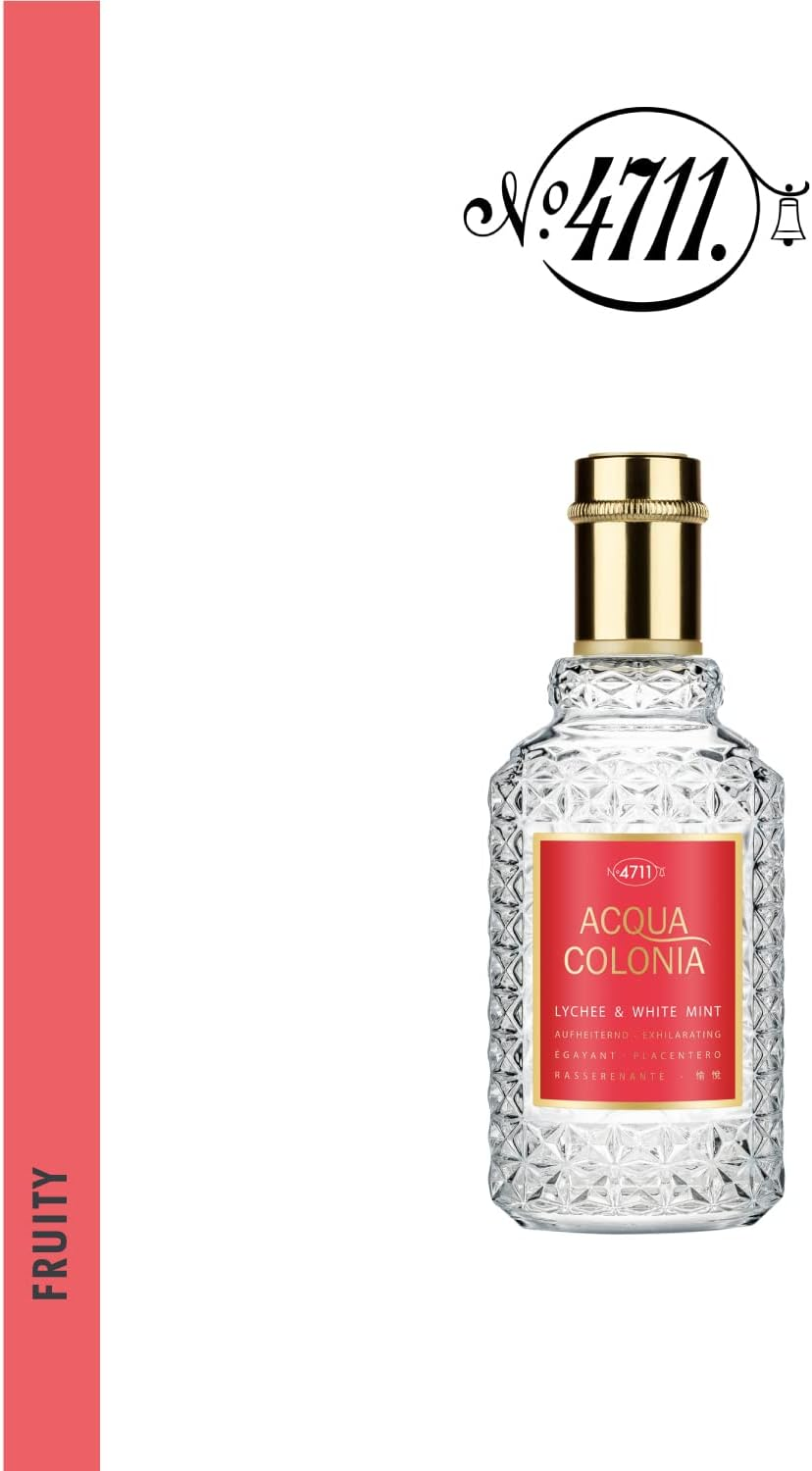 4711 Acqua Colonia - Lychee and White Mint by Muelhens for Unisex - 1.7 Oz EDC Spray image number 4