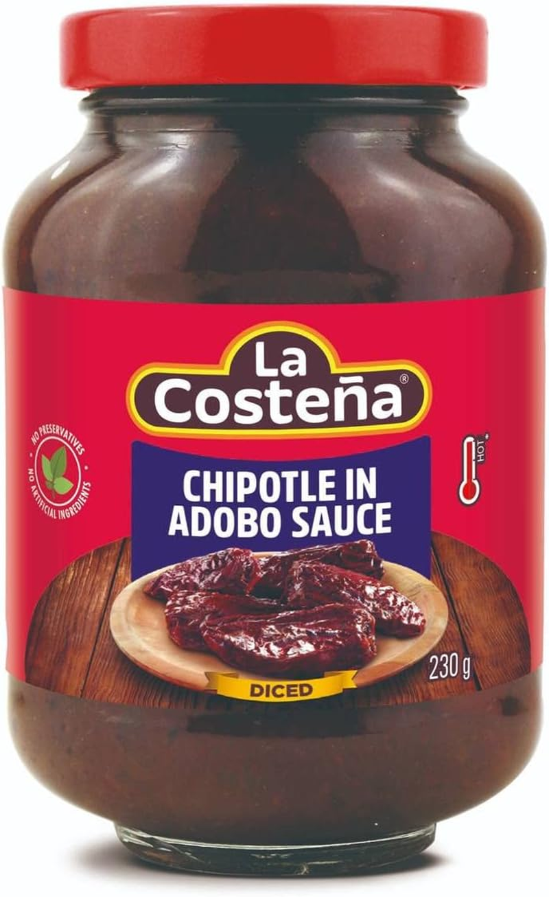 La Costena Chipotle Peppers in Adobo Sauce, 230 G