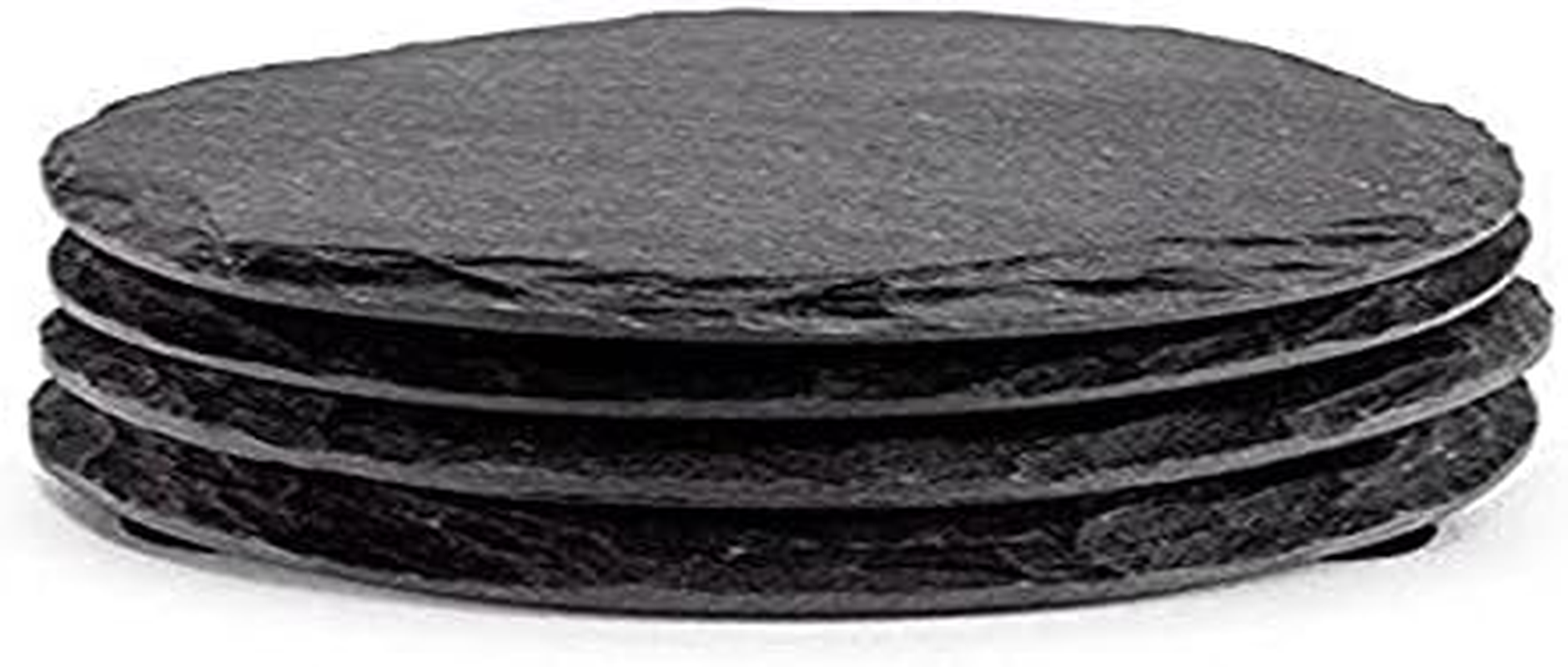 Coffee Culture Slate Coaster 4 Piece Set, 10 Cm Size