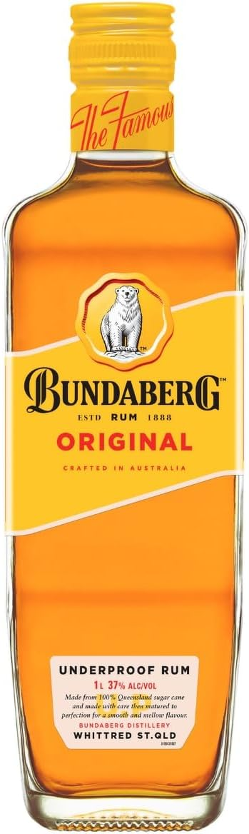 Bundaberg Original Rum 1L