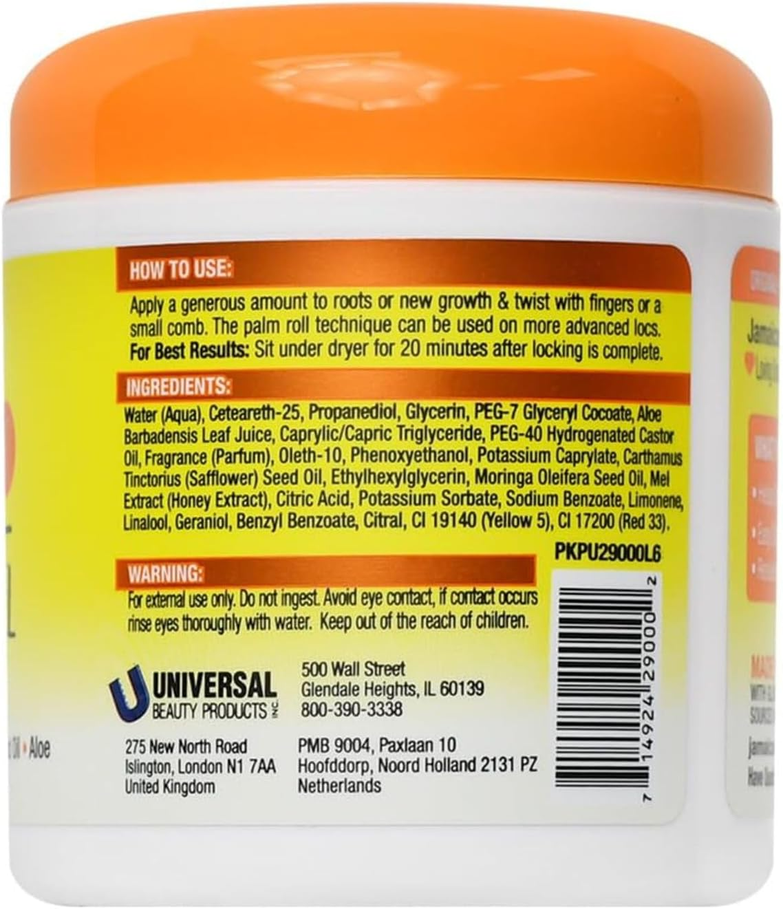 Jamaican Mango & Lime Locking Gel, 6 Ounce image number 1