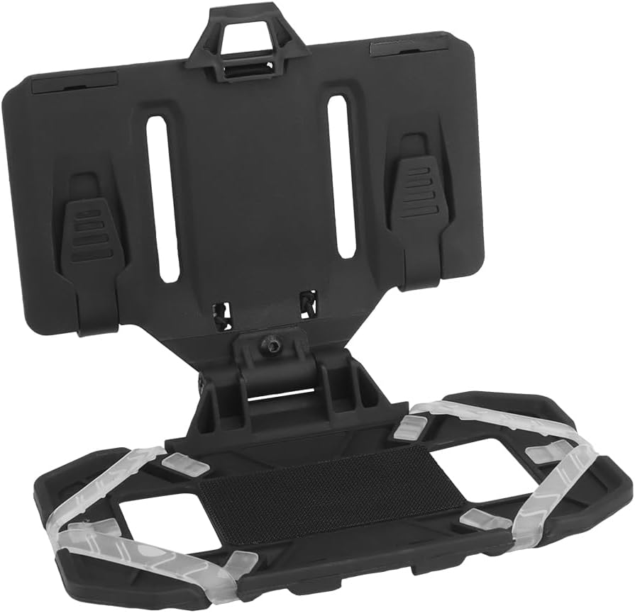 CMAIR4U Tactical Vest Phone Holder,Molle Mount,Universal Chest Phone Board Carrier Foldable Navigation Board,For Outdoor Paintball Airsoft Hunting Game (CP)