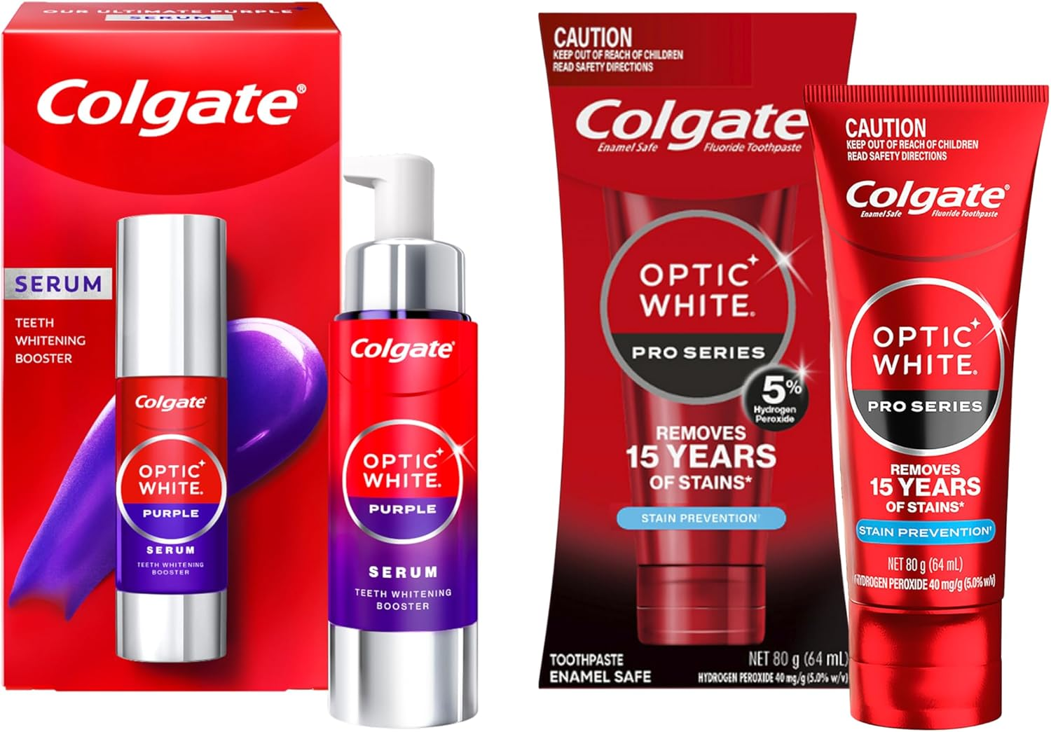 Colgate Optic White Brightening Duo