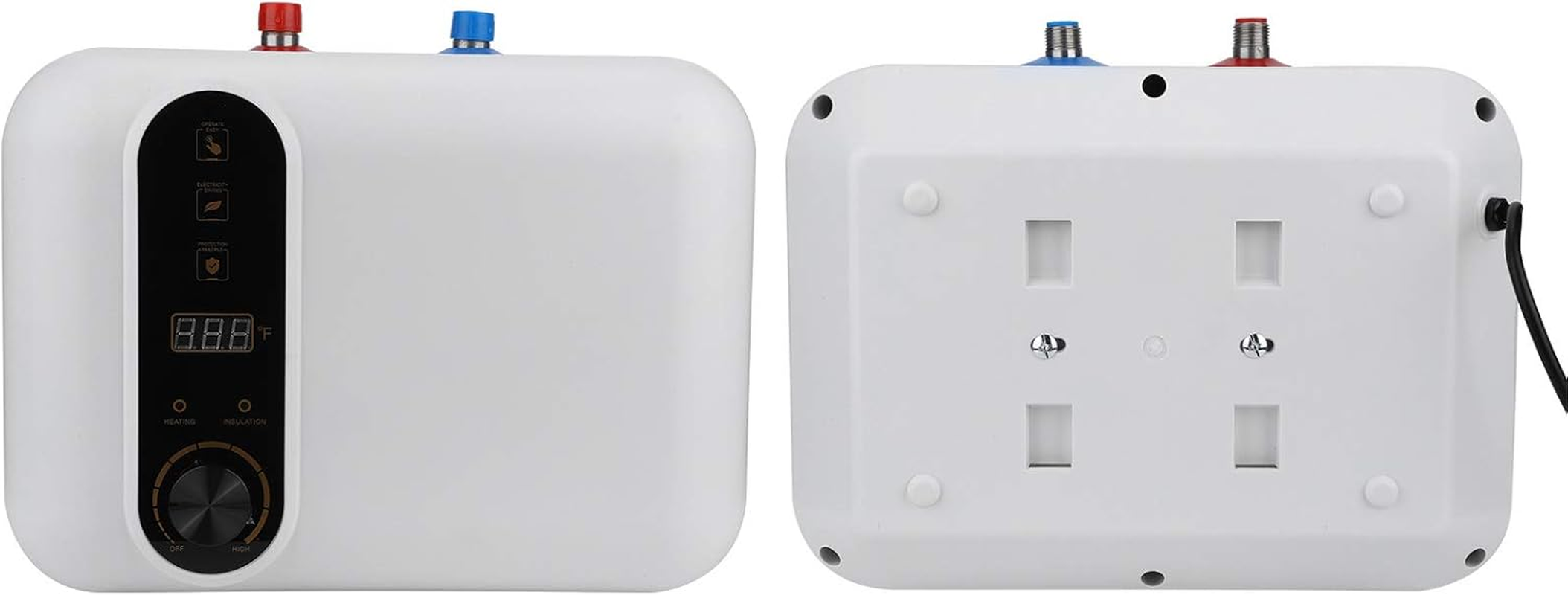 10L Electric Mini Tank Water Heater - Compact Under-Sink Hot Water Heater for Instant Hot Water Supply at Home image number 3