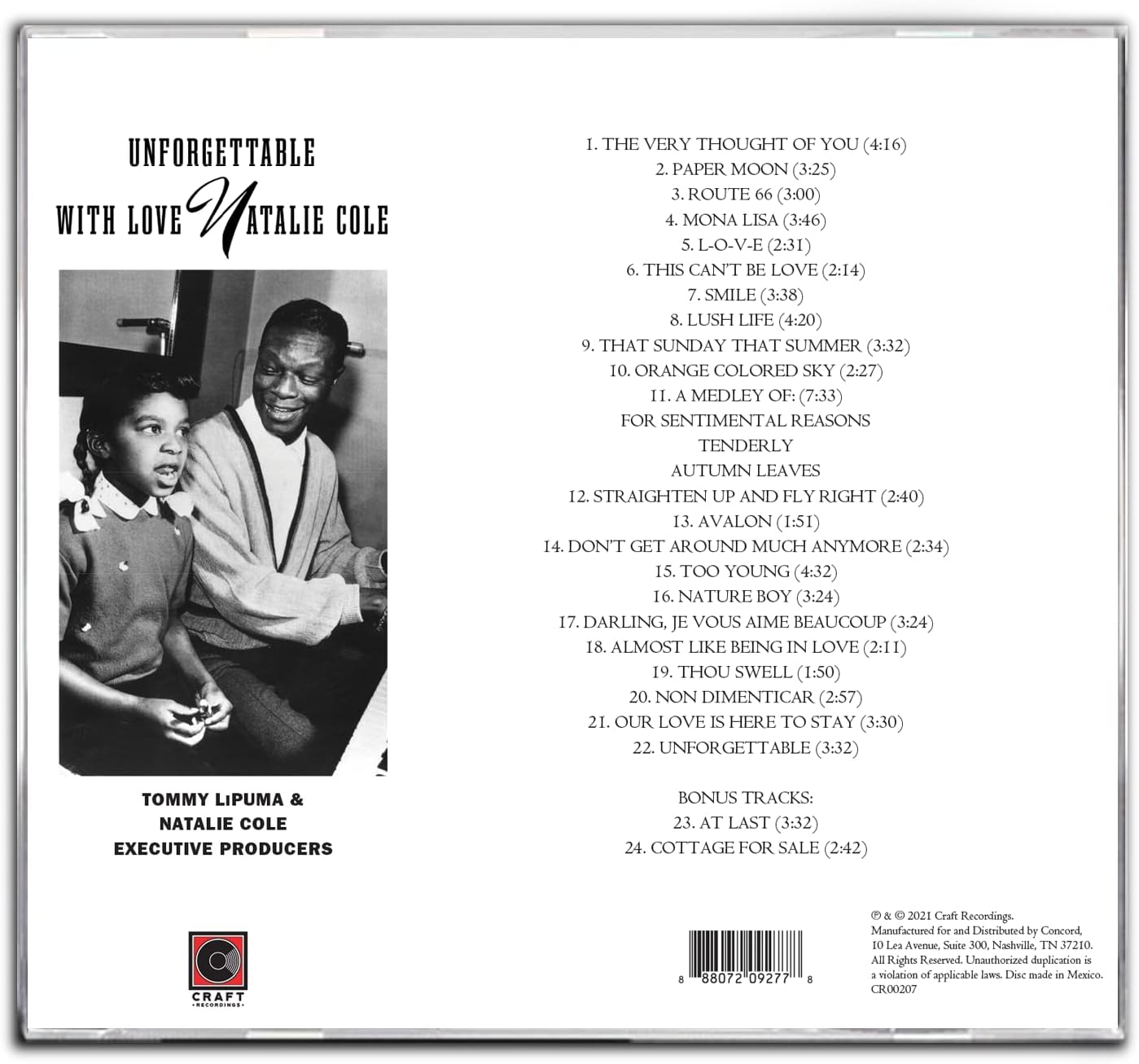 Unforgettable...With Love [30Th Anniversary Edition] image number 3