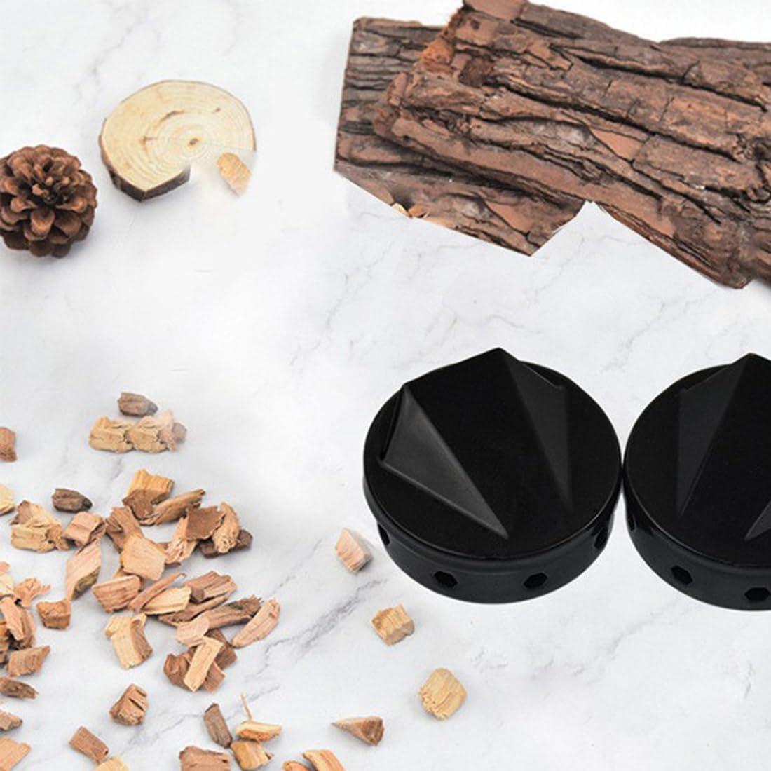 Stainless Steel Smoker Box, Stainless Steel BBQ Smoker Box, BBQ Grill and Smoker Accessories, for Use with Wood Chips to Add Smoky BBQ Flavor to Gas or Charcoal Grills image number 3