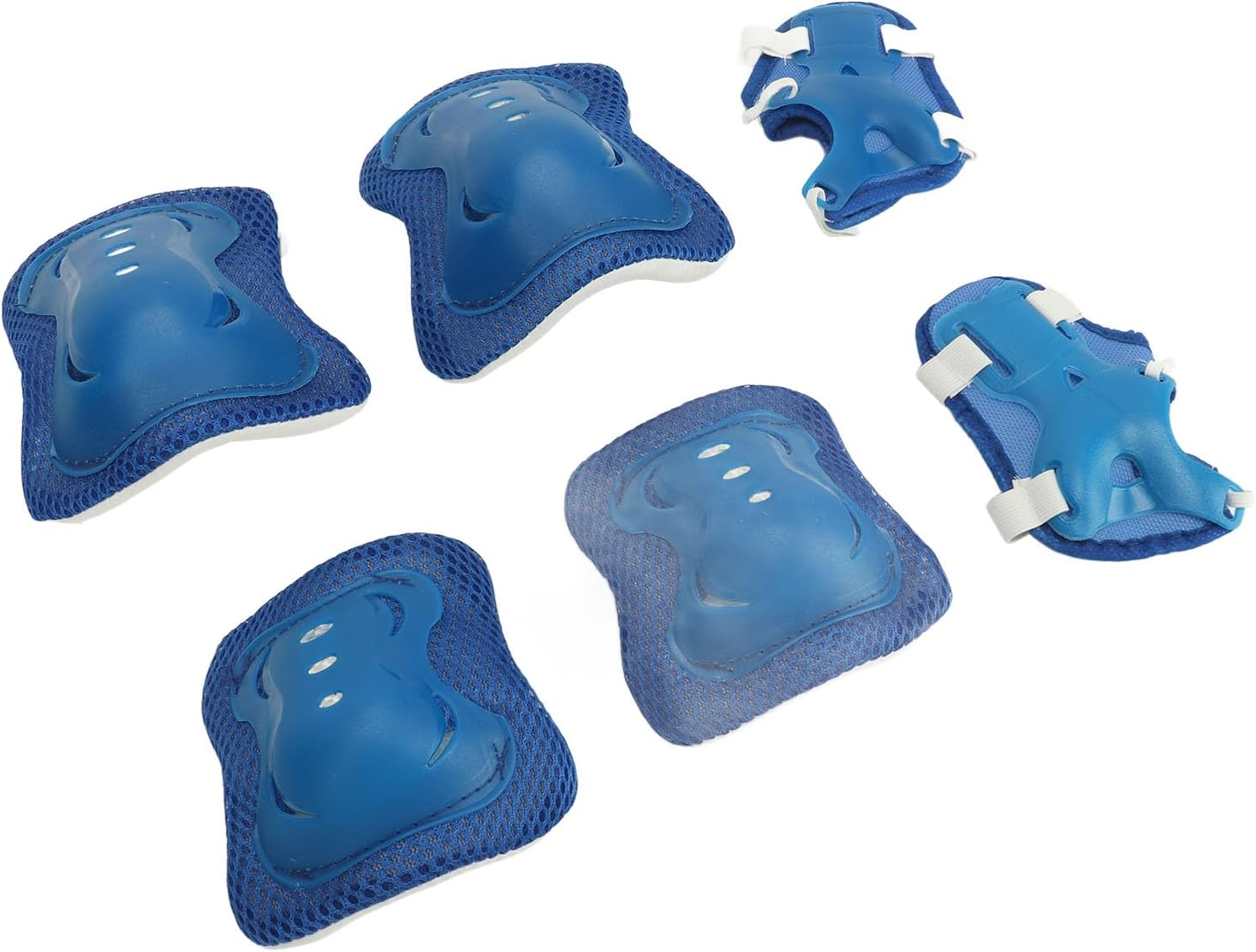 Children'S Protective Gear, Soft Sponge 6 Piece Skating Knee Elbow Pads for Kids, Multifunctional for Scooter Riding