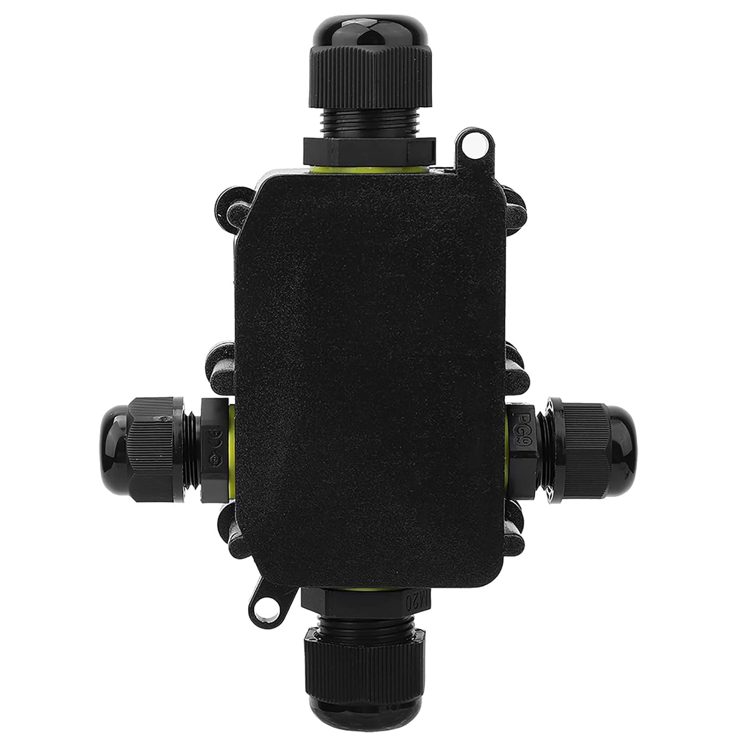 Eujgoov IP68 Junction Box Underwater Electrical Connection Box Plastic Enclosure with 450VAC 24A T100 for Home Garden Construction Factory (4 Way) image number 6