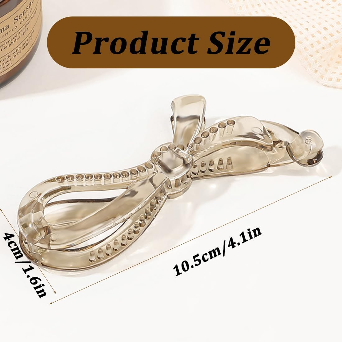 Set of 4 Banana Clip Hair Comb Hair Clips French Design Hair Clips Hair Clips image number 5