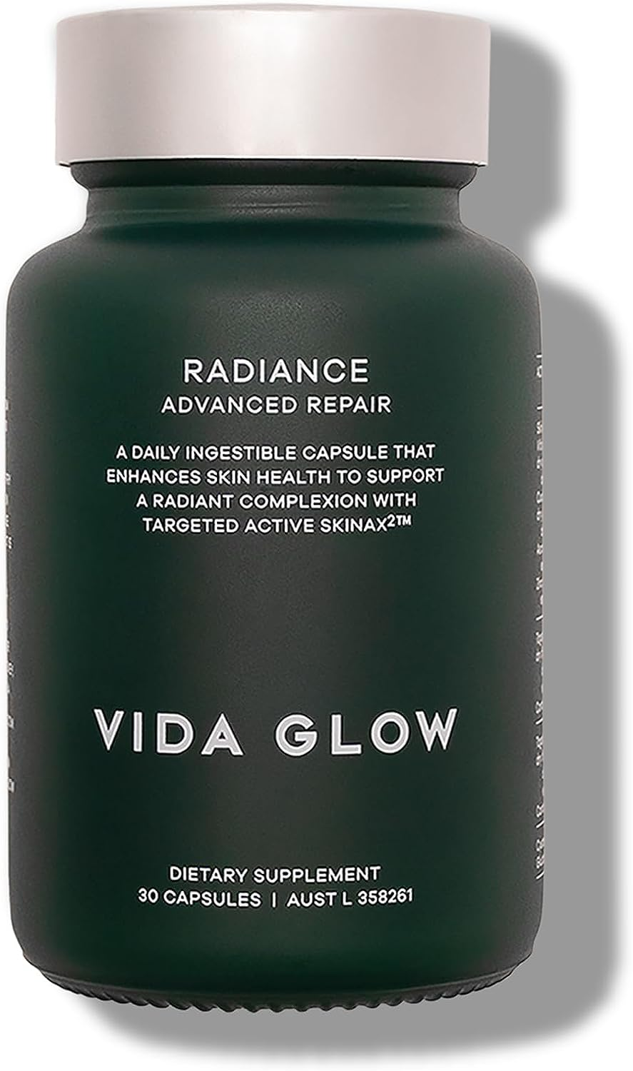 Vida Glow - Natural Radiance Advanced Repair Supplement | Promotes Luminous Skin + Even Tone (30 Vegan Capsules) &hellip; image number 6