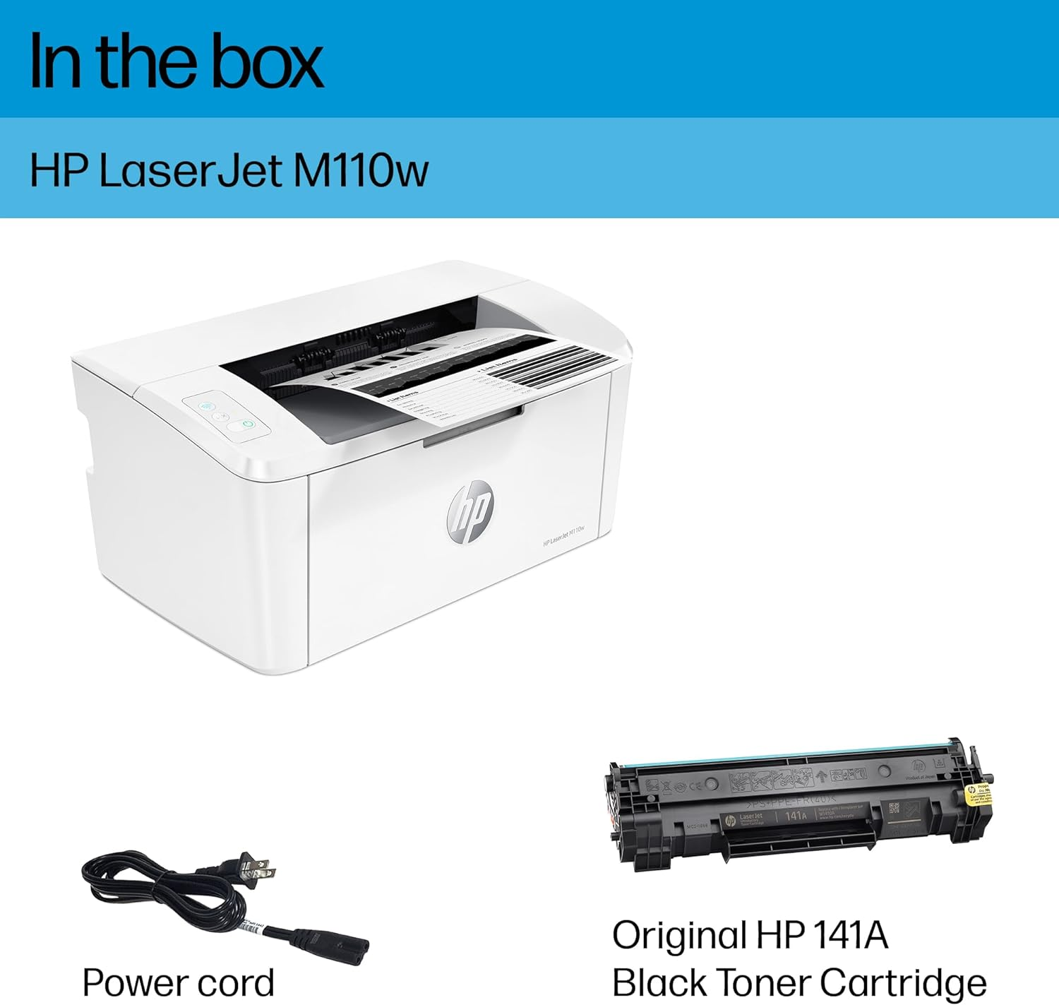 HP Laserjet M110W Laser Printer (7MD66F)