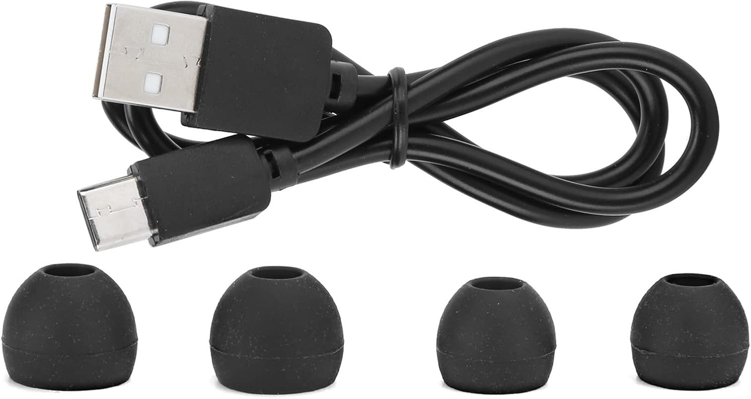 Tbest Eadsetwirel Headphones Hifi Stereo Headset Sport Heahonweatproof Headset Running Wireless Headset TS100 for Etooth 5.0 Wireless Headset Sweatproof Hifi Stereo Sports Headphones image number 4