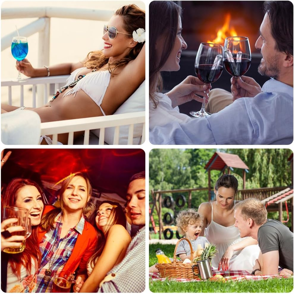 (Tube) - Ice Tube Making Trays, Perfect Ice Cube Sticks Moulds for Small Mouth Sport Water Bottles, Bottled Soda, IHUIXINHE Silicone Ice Stick Tray Set of 4 Packs, 40 Ice Sticks