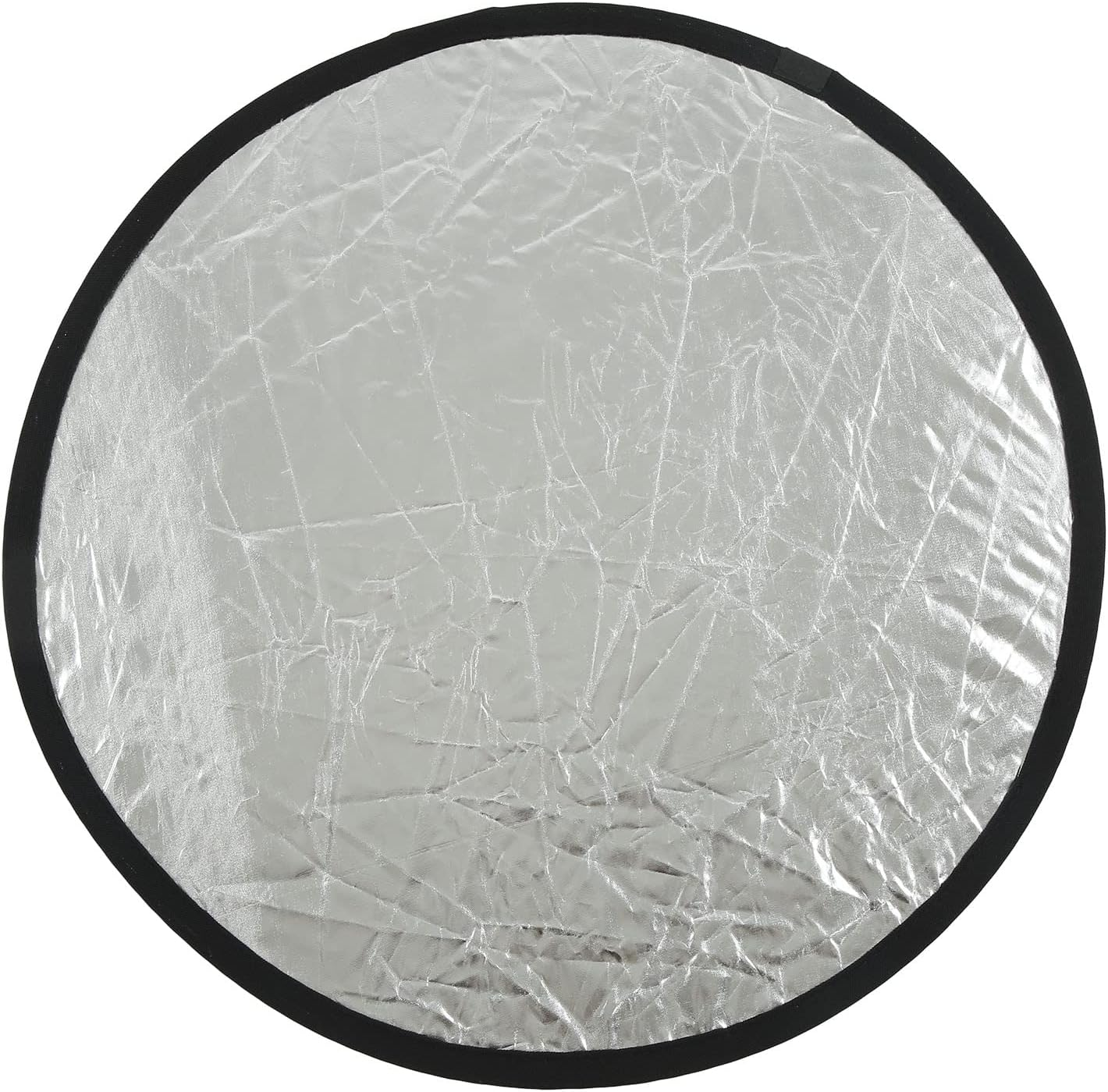 2 in 1 Photography Reflector, Silver Gold 2 in 1 Reflector, Portable Mini Collapsible round Light Reflector with Bag for Studio Photography Lighting (30Cm) image number 2