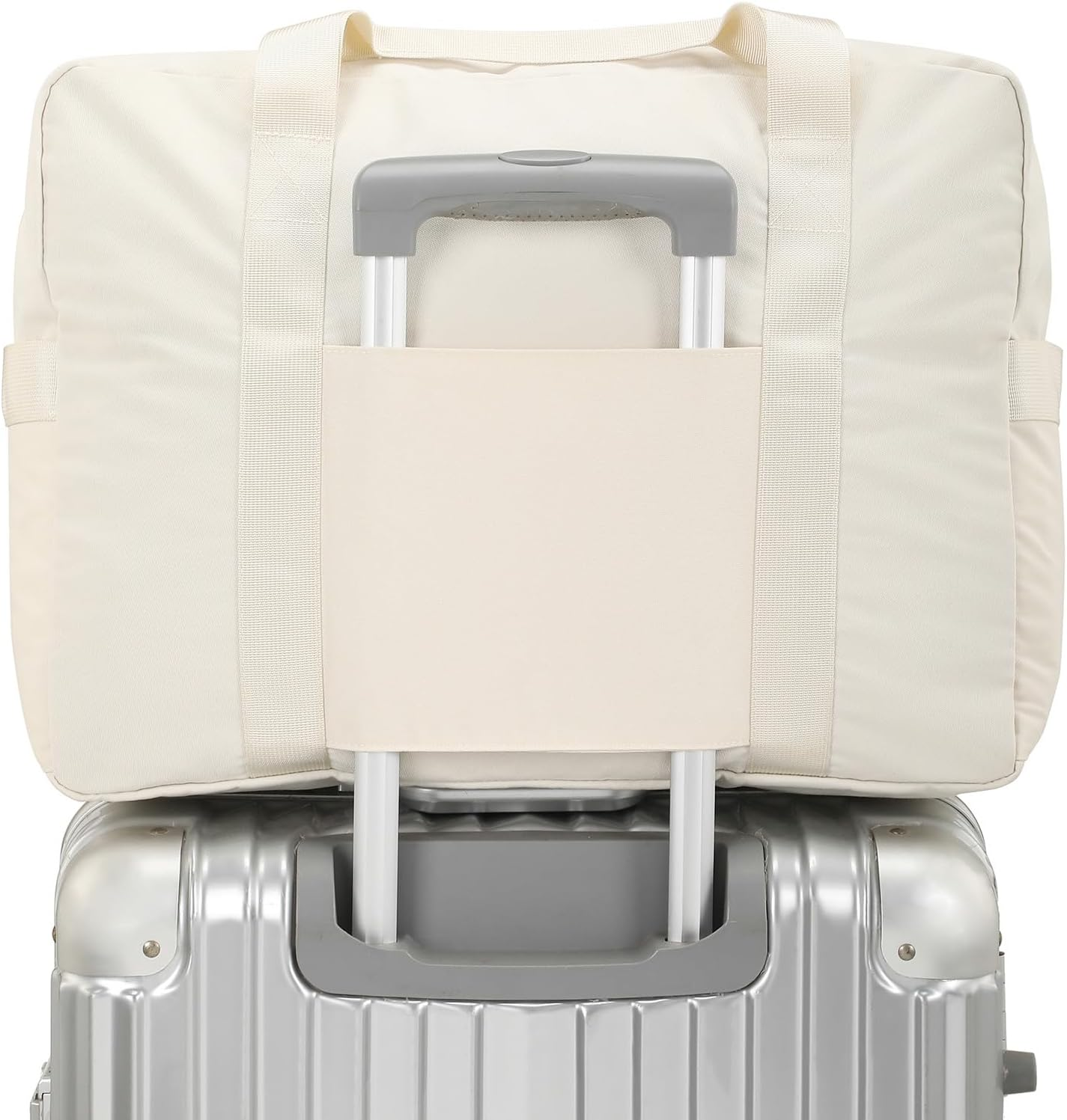 SEPWIK Travel Duffel Bag Weekender Overnight Bag, Waterproof Sports Gym Bag Carry on Tote Bag Personal Item Holdall Bag for Men Women Scandihome Series - Black image number 6