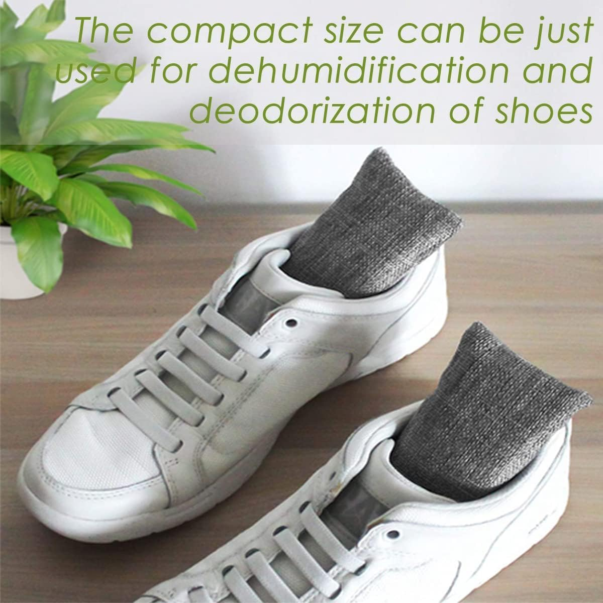 Bamboo Charcoal Air Purifying Bags, 16 Pack(16&times;50G), Charcoal Bags Odour Eliminator, Nature Fresher Charcoal Odor Absorber Bags, Charcoal Odor Absorber for Home, Car, Closet, Shoes, Car image number 5