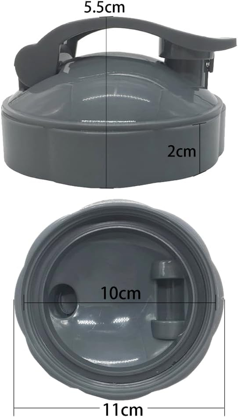 2X Fliptop Fresh Lid All 600W & 900W Model Cups Lid for Nutribullet Flip Top image number 1