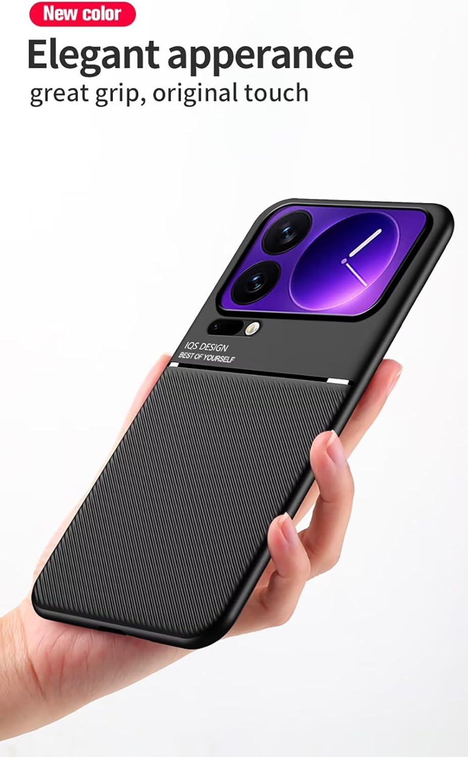 COMAKU Ultra Thin TPU Silicone Case for Xiaomi 17 Pro Max Texture Non-Slip and Shockproof Protective Bumper Mobile Phone Case - Green image number 2