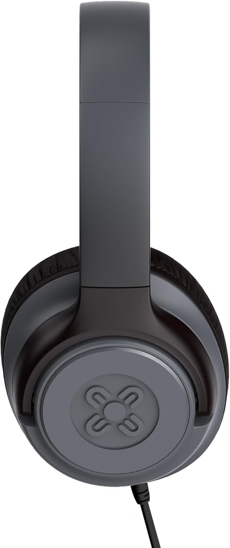 Moki Mixi Type-C Connect Wired Volume Limited Headphones - Black/Grey