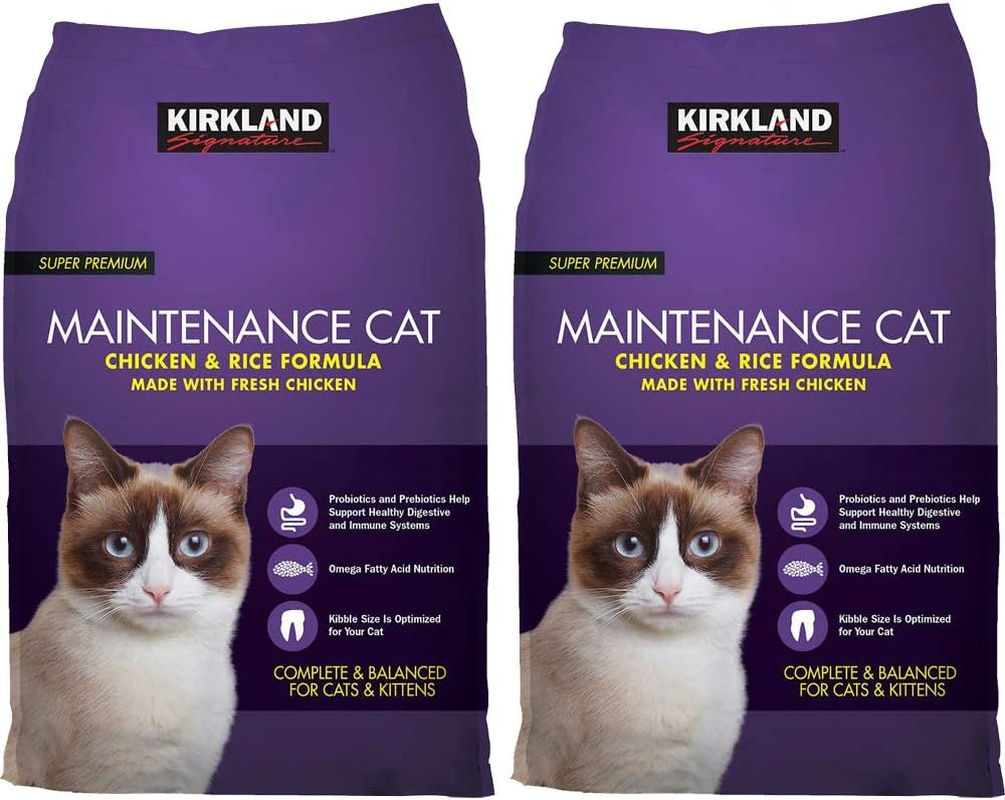 Kirkland Cat Food Dry 11.34Kg &times; 2 or Maintenance Formula image number 1