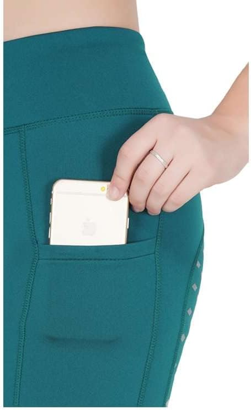 Women'S Horse Riding Silicone Pullons Leggings Winter Ladies Leggings Tights Sticky Bum Riding Pants image number 7